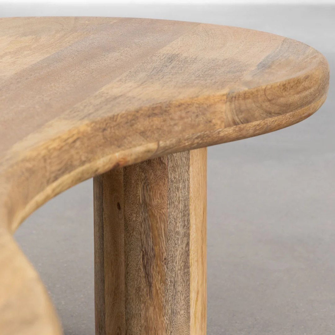 Larabey Mango Wood Coffee Table – 120x60 cm