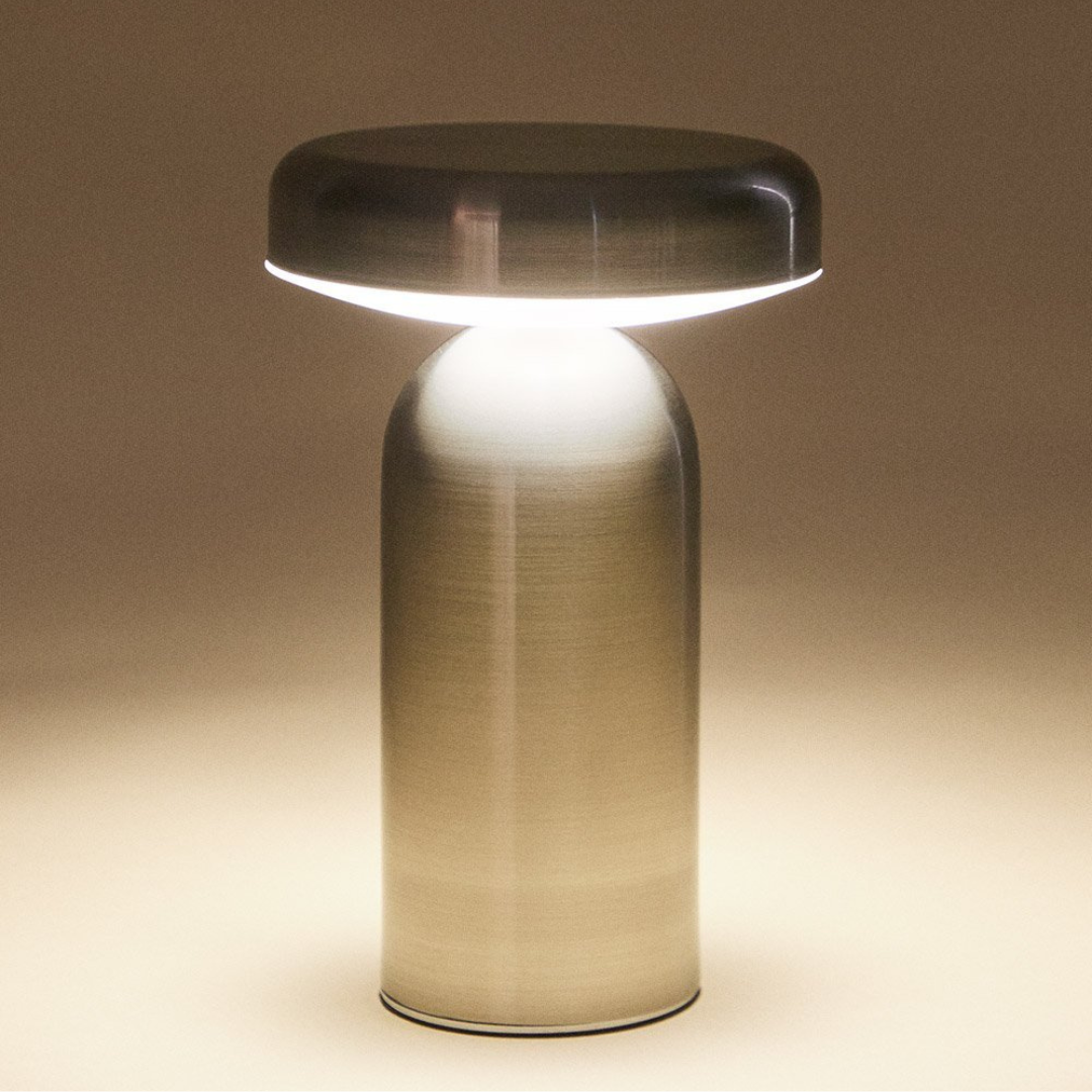Akita Wireless LED Iron Table Lamp with Adjustable Light
