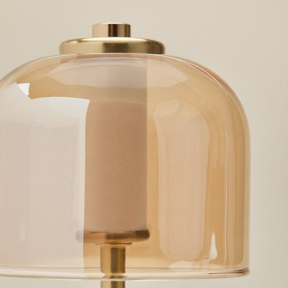 Ardela Wireless LED Table Lamp in Iron and Glass