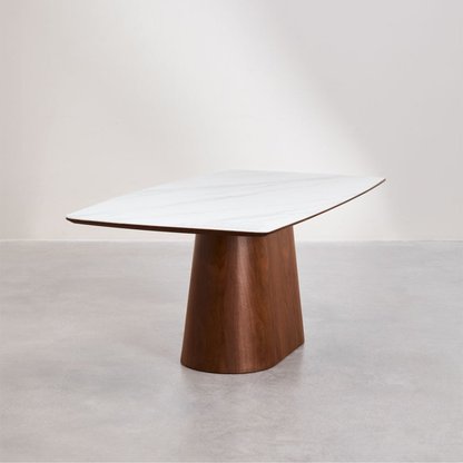 Aura Rectangular Dining Table 200x100 cm in Wood