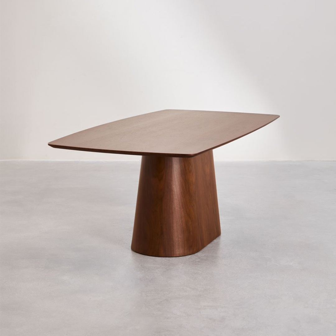 Aura Rectangular Dining Table 200x100 cm in Wood