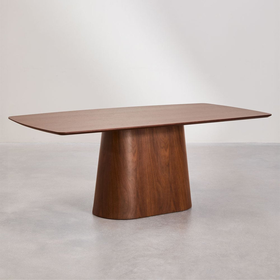 Aura Rectangular Dining Table 200x100 cm in Wood