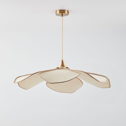 Benavid Ceiling Lamp Ø75 cm Linen Pendant Light