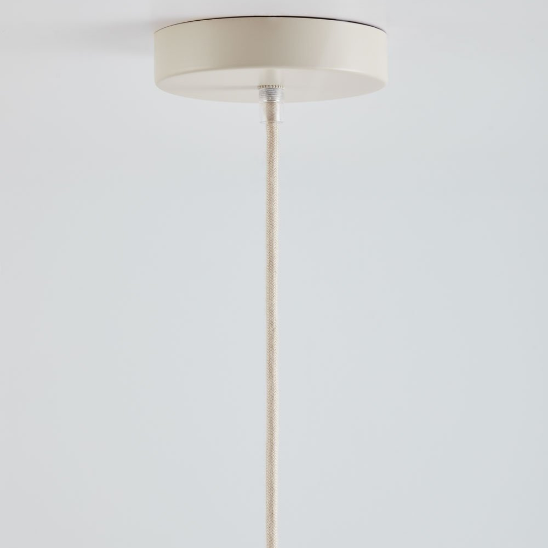 Benavid Ceiling Lamp Ø75 cm Linen Pendant Light