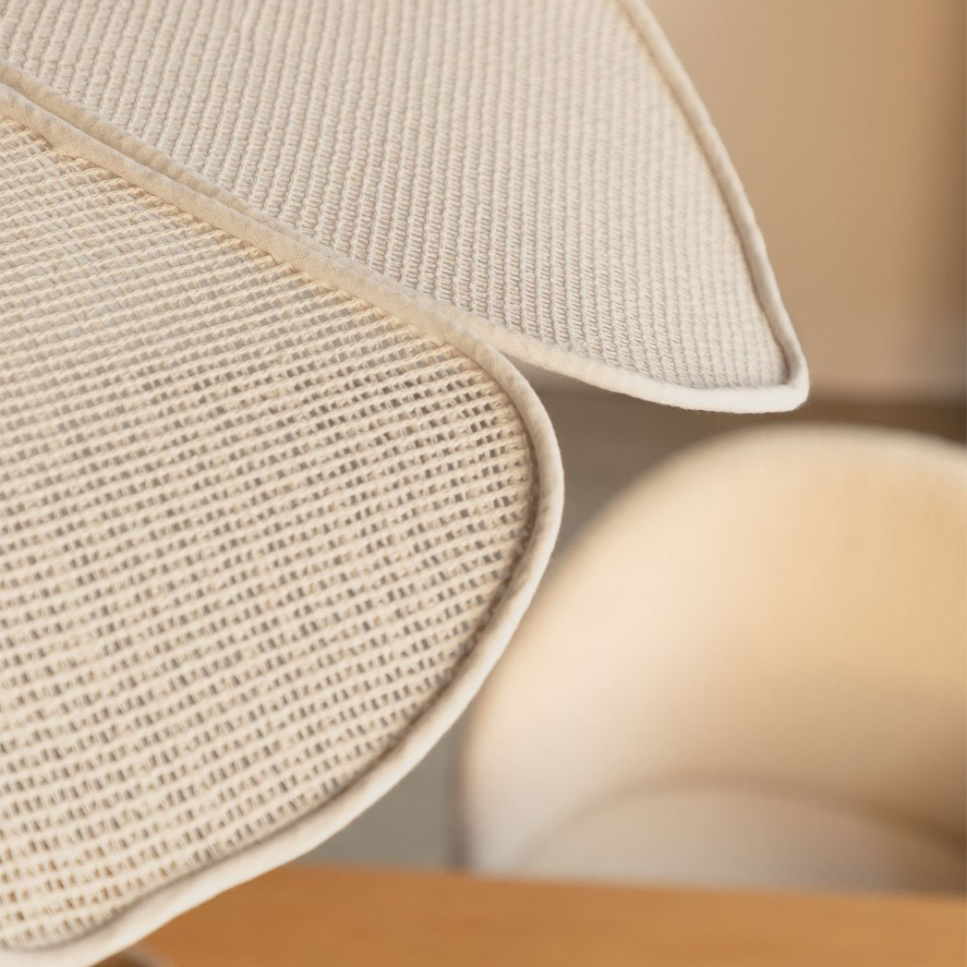 Benavid Ceiling Lamp Ø75 cm Linen Pendant Light