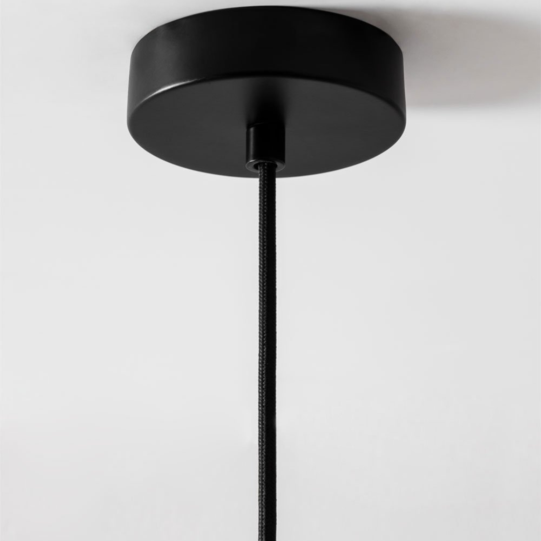 Benavid Ceiling Lamp Ø75 cm Linen Pendant Light