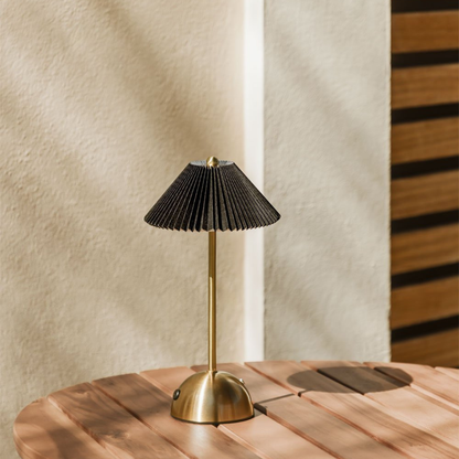 Berila Wireless LED Outdoor Table Lamp in Iron
