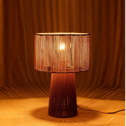 Carisa Braided Paper Table Lamp - E27 Socket