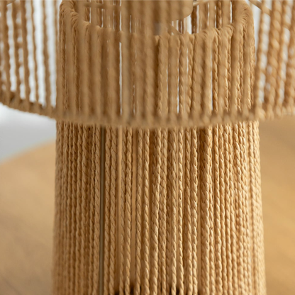 Carisa Braided Paper Table Lamp - E27 Socket