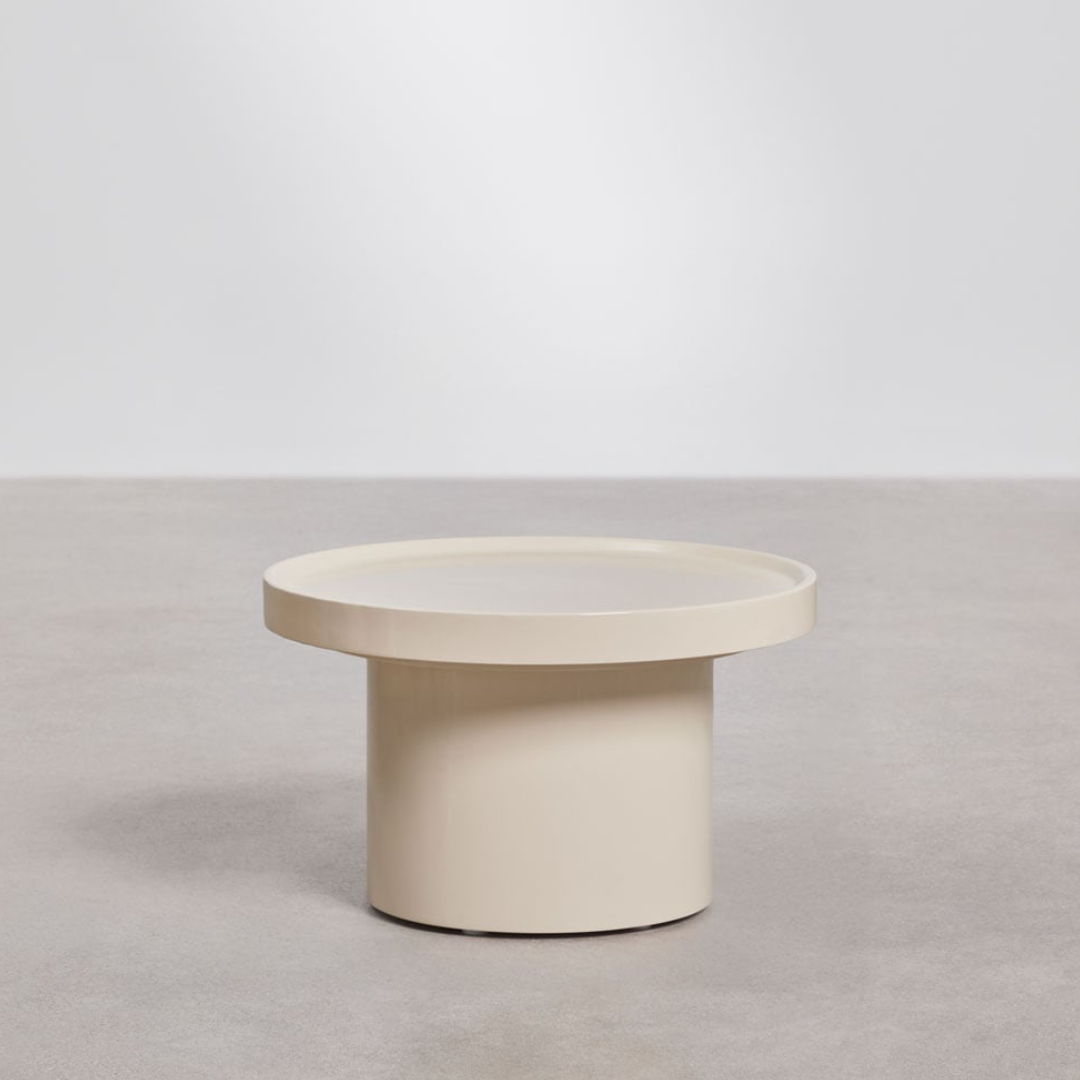 Cirela MDF Side Table 30 cm – Sculptural Modern Design
