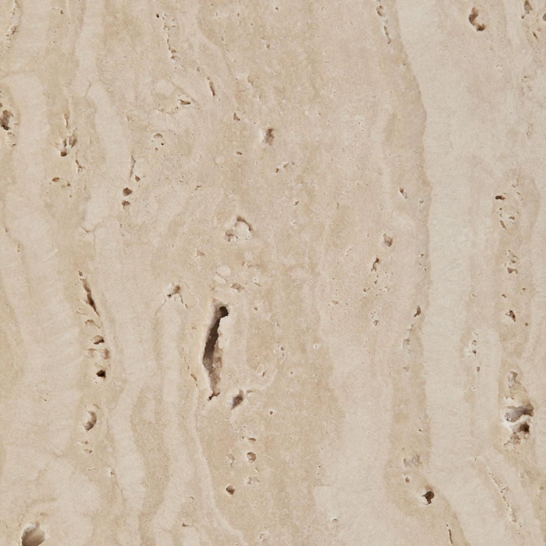 Davise Travertine Table Lamp Base - E27 Socket