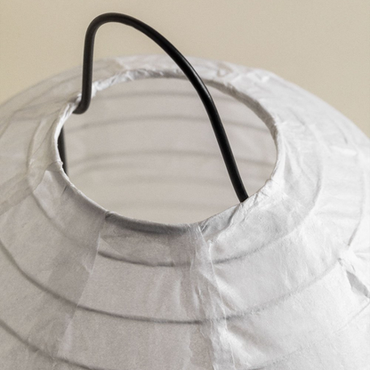 Gogian Rice Paper & Iron Table Lamp - E14 Socket