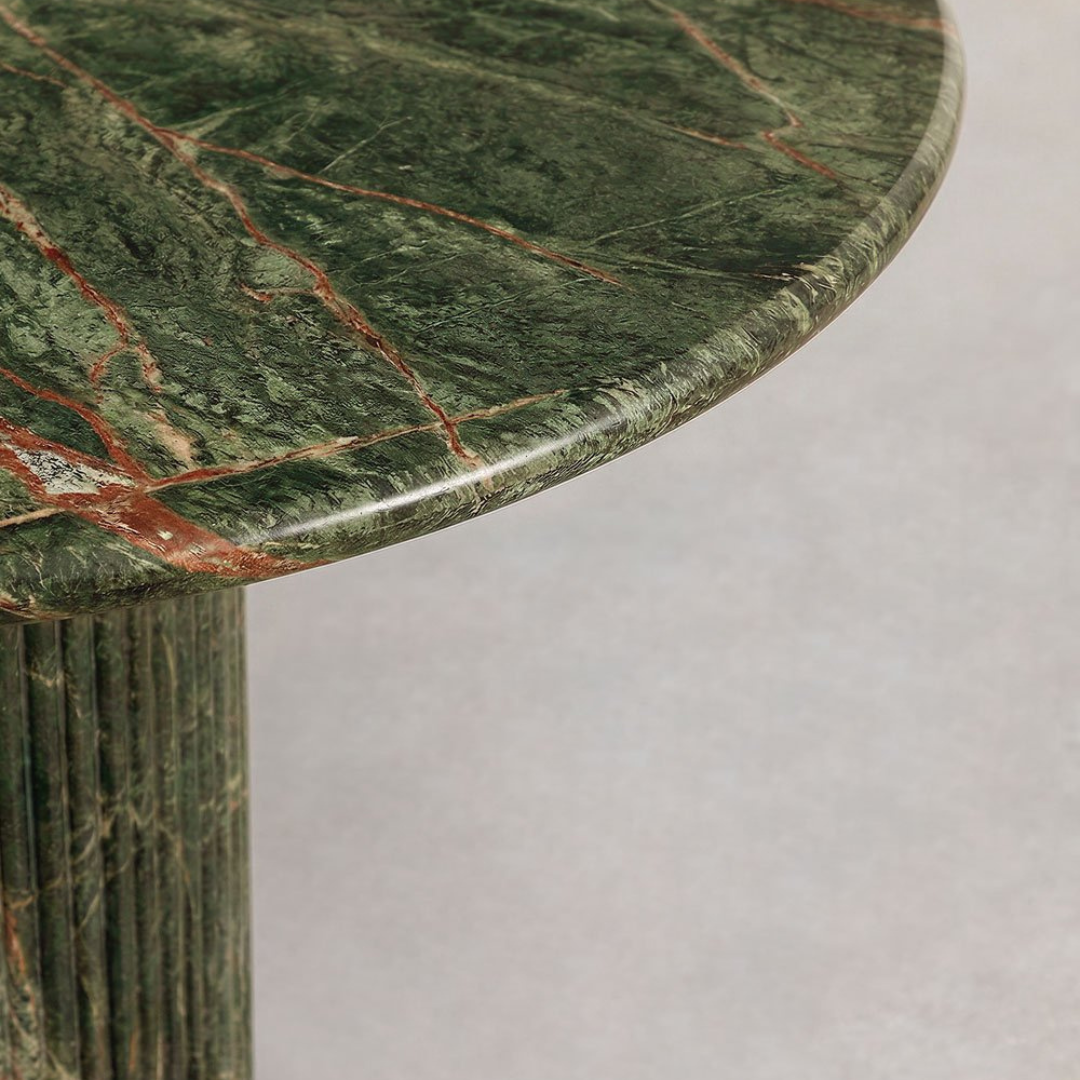 Grosseto Round Dining Table Ø120 cm in Natural Travertine Stone