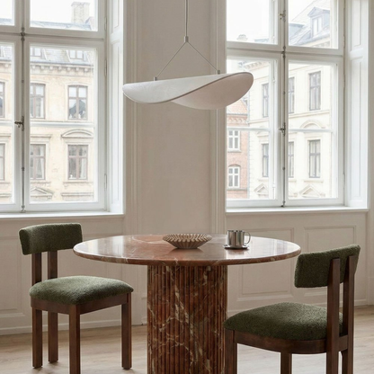 Grosseto Round Dining Table Ø120 cm in Natural Travertine Stone
