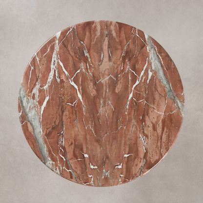 Grosseto Round Dining Table Ø120 cm in Natural Travertine Stone