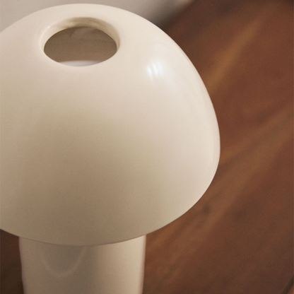 Kisvea Ceramic Table Lamp with Semi-Spherical Shade