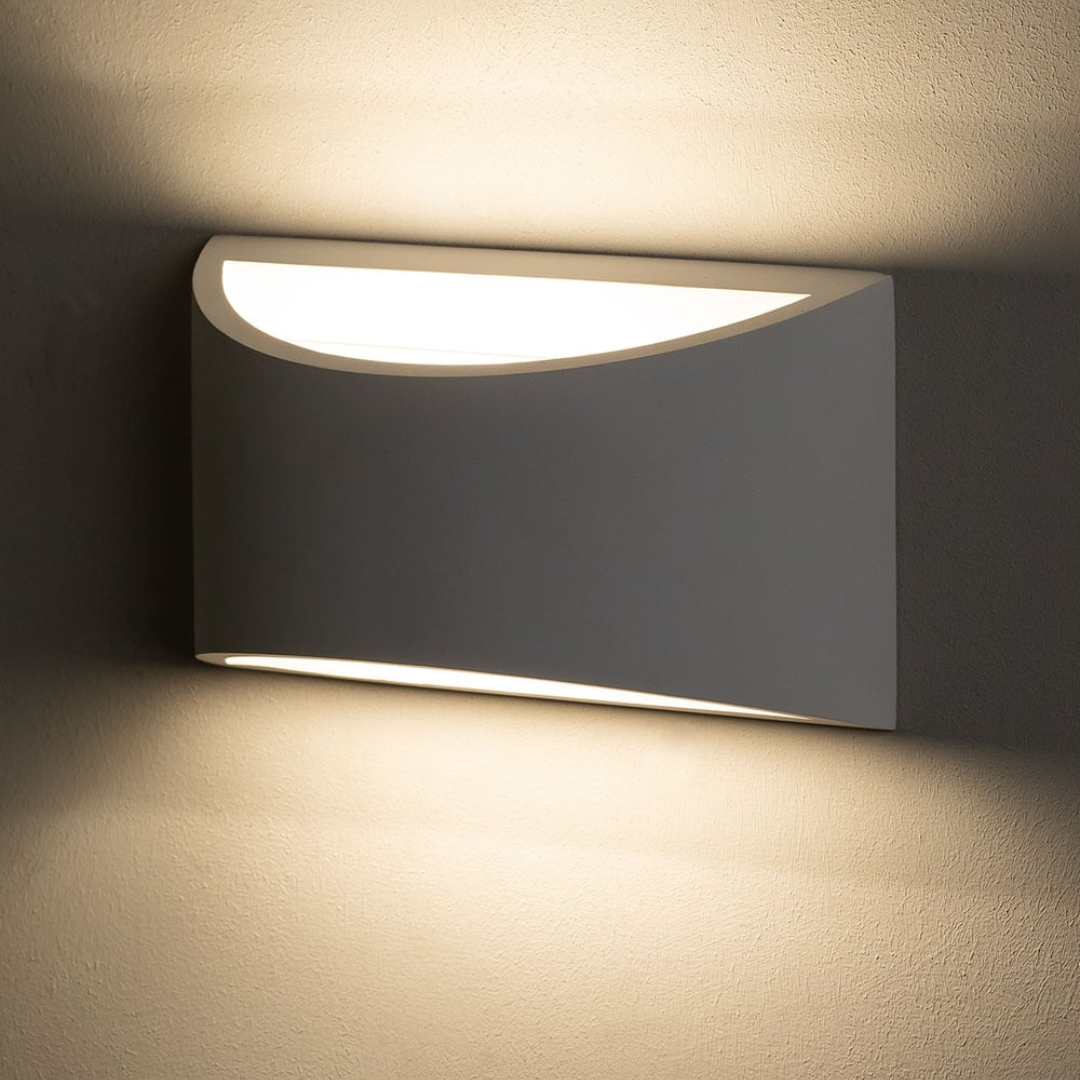 Lamara Plaster Wall Sconce for Ambient Indoor Lighting