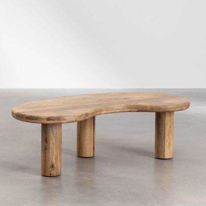Larabey Mango Wood Coffee Table – 120x60 cm