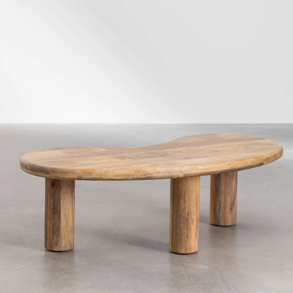Larabey Mango Wood Coffee Table – 120x60 cm