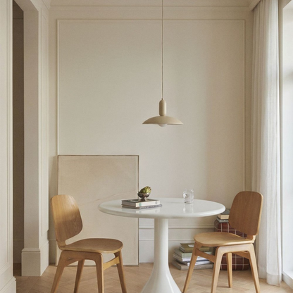 Melody Round Kitchen Table Ø90 cm in Cement & Fiberglass