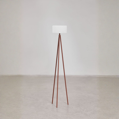 Mezina Wireless LED Outdoor Floor Lamp in Steel