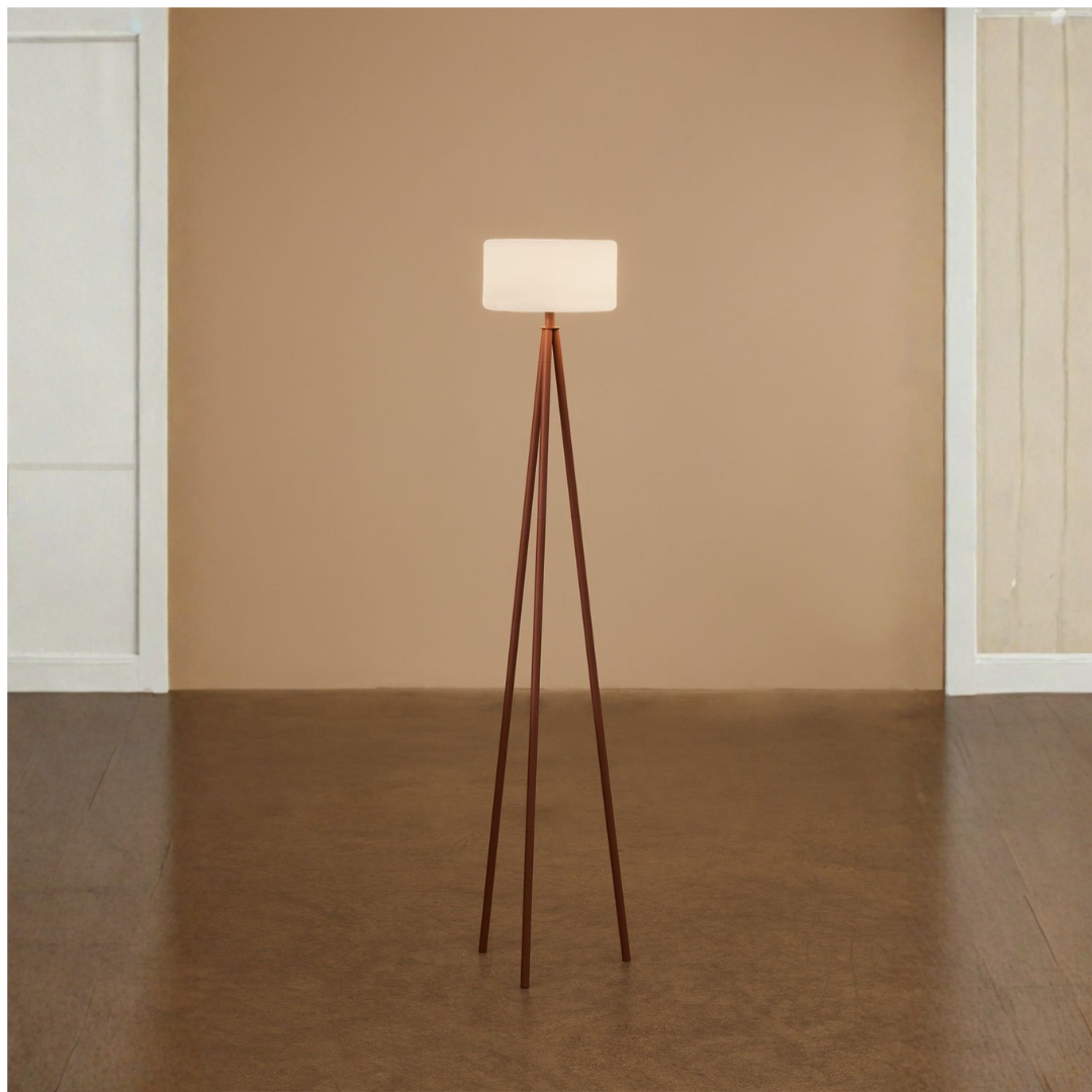 Mezina Wireless LED Outdoor Floor Lamp in Steel