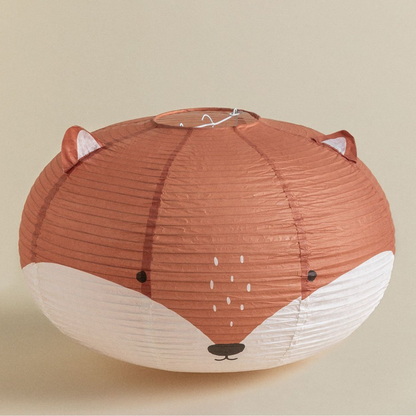 Mignod Kids Rice Paper Fox Lampshade Ø40 cm