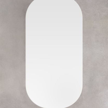 Milford Oval Dining Table 200x105 cm in Lacquered MDF