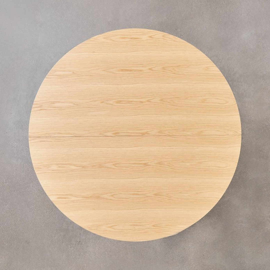 Montana Extendable Dining Table – Oak Veneer Design