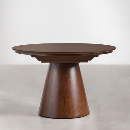 Montana Extendable Dining Table – Oak Veneer Design