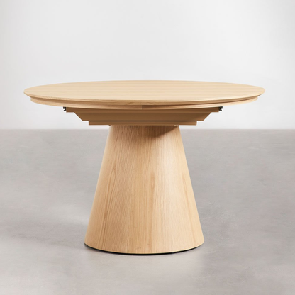Montana Extendable Dining Table – Oak Veneer Design