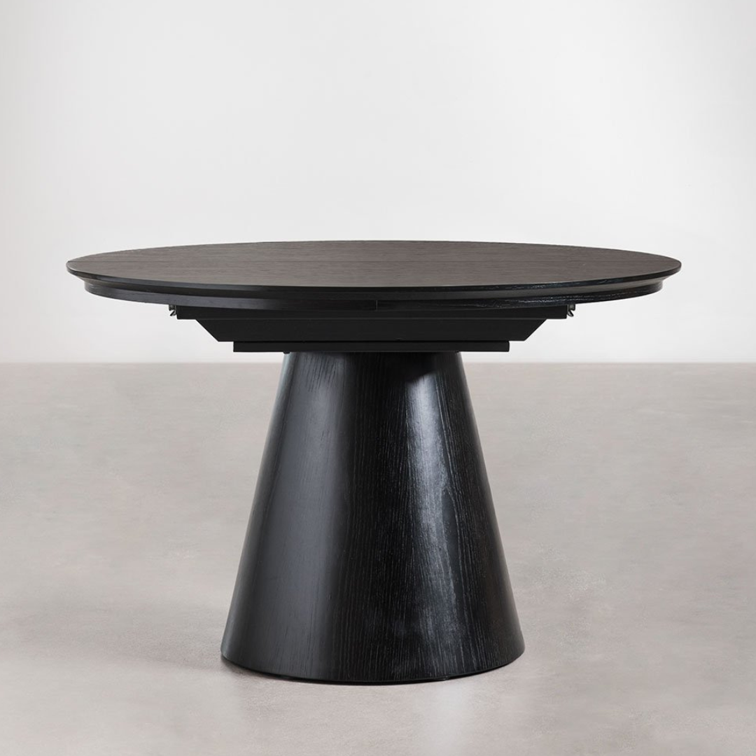 Montana Extendable Dining Table – Oak Veneer Design