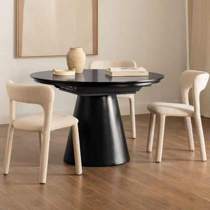 Montana Extendable Dining Table – Oak Veneer Design