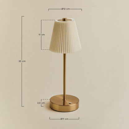 Myrdal Wireless LED Iron Table Lamp with Adjustable Colors