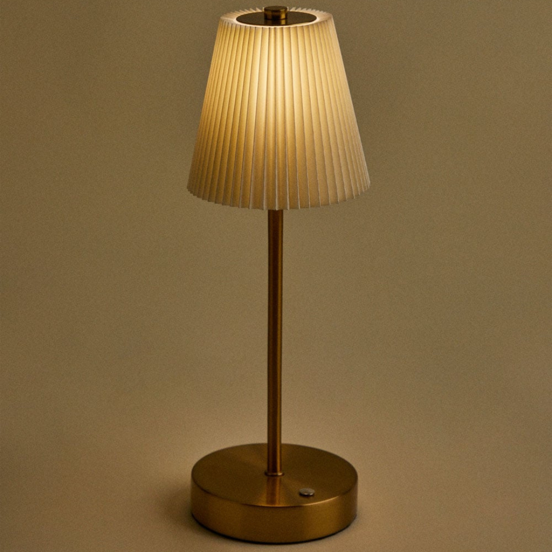 Myrdal Wireless LED Outdoor Table Lamp in Iron with Adjustable Light