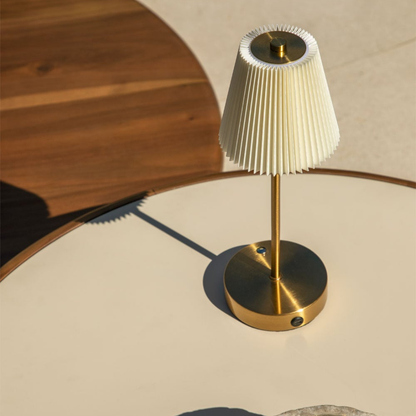 Myrdal Wireless LED Outdoor Table Lamp in Iron with Adjustable Light