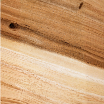 Narel Round High Table Ø60 cm in Suar & Teak Wood