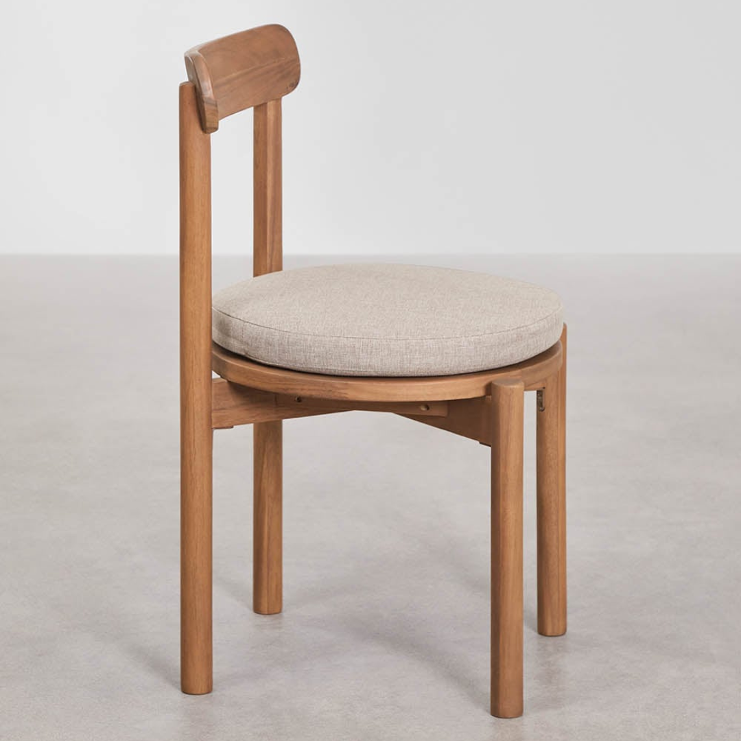 Nualis Garden Chair in Acacia Wood