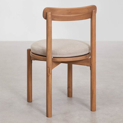 Nualis Garden Chair in Acacia Wood