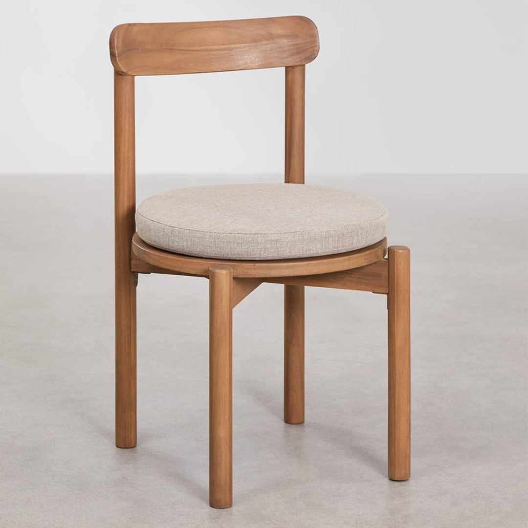 Nualis Garden Chair in Acacia Wood