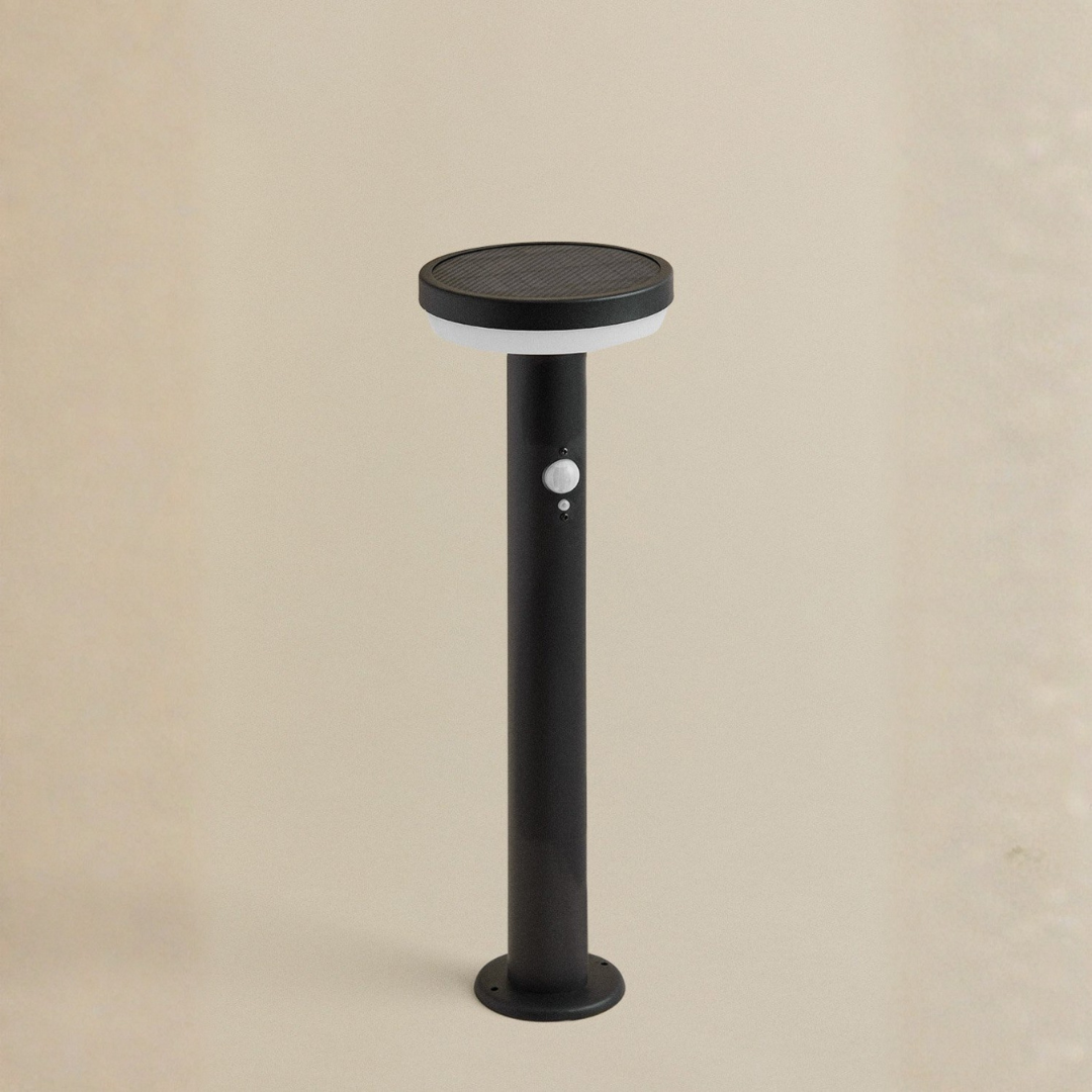 Ovint Outdoor Solar LED Beacon in Stainless Steel