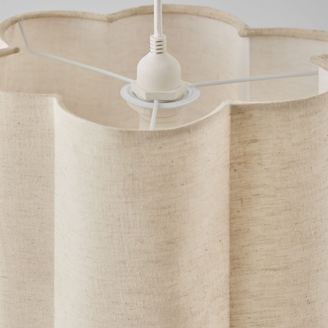 Philipa Cotton Pendant Ceiling Lamp Ø45 cm