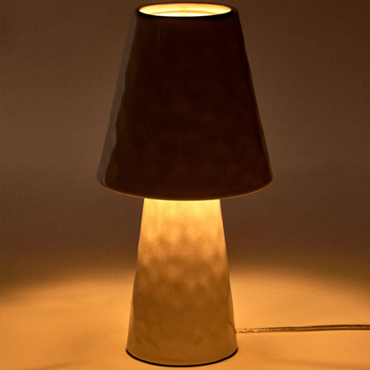 Portia Ceramic Table Lamp with Unique Light Play