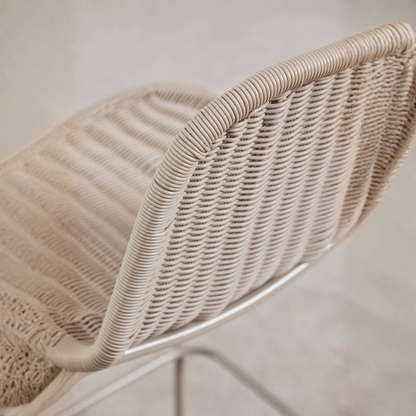 Reiven Stackable High Garden Stool - Synthetic Wicker