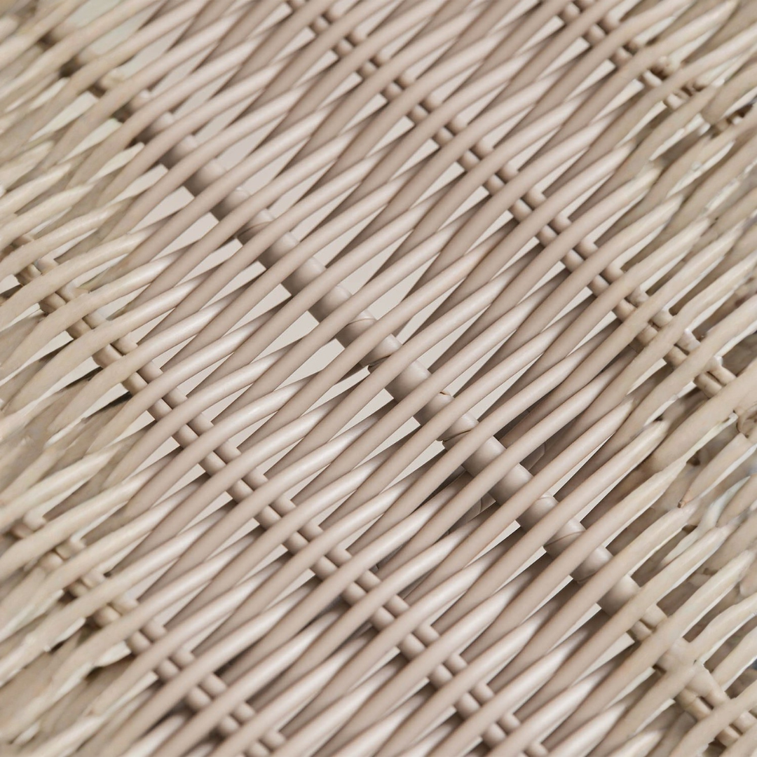 Reiven Stackable High Garden Stool - Synthetic Wicker