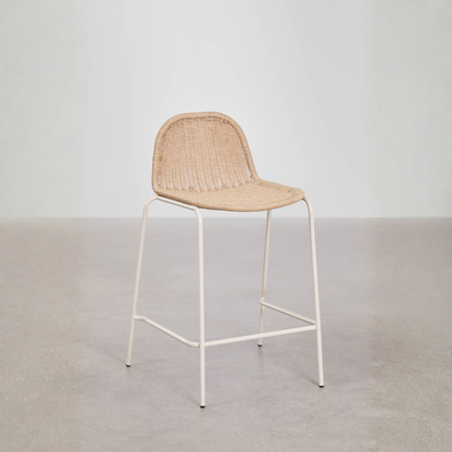 Reiven Stackable High Garden Stool - Synthetic Wicker