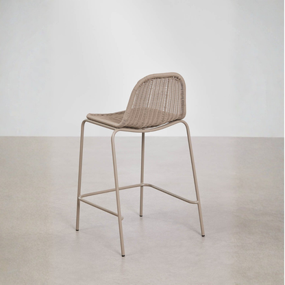 Reiven Stackable High Garden Stool - Synthetic Wicker
