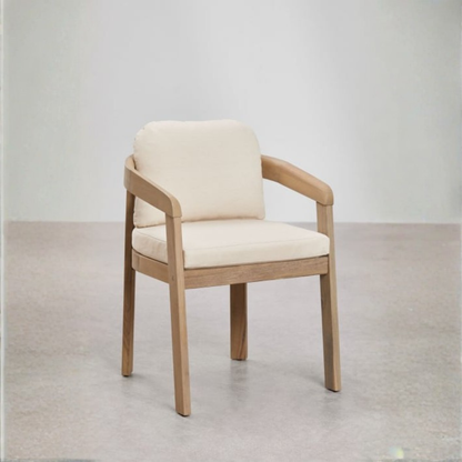 Uleno Acacia Wood High Garden Stool - Outdoor Comfort