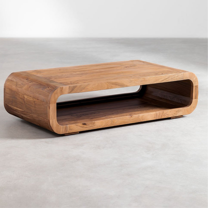 Vacry Rectangular Coffee Table 120x60 cm – Acacia Wood