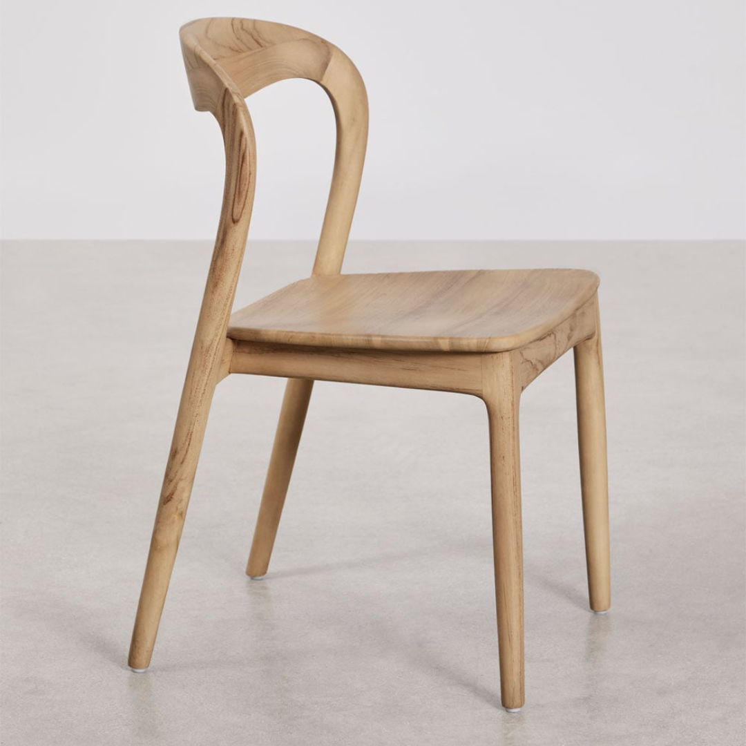 Varmus Teak Wood Garden Chair – Japandi Inspired Design